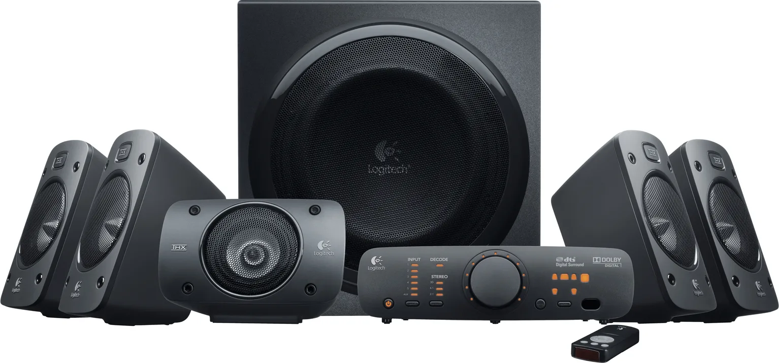 Logitech Z906 Ηχεία Υπολογιστή 5.1, 500W