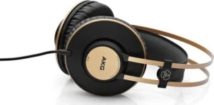 AKG K92 Ασύρματα / Ενσύρματα Over Ear Ακουστικά Μαύρα