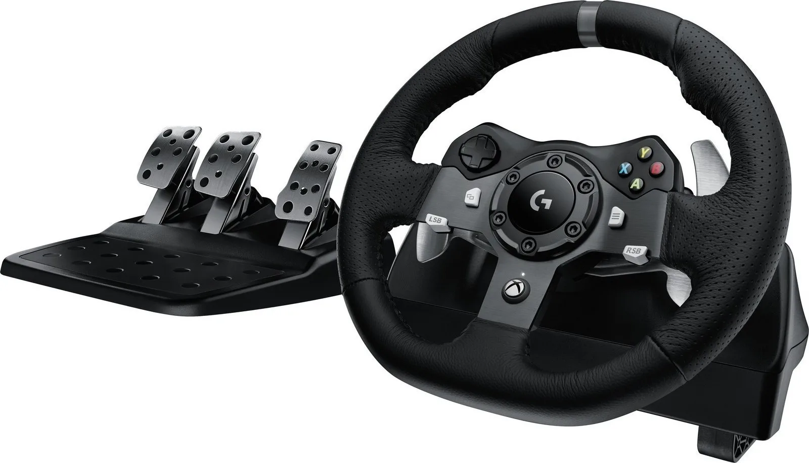 Logitech G G920 Driving Force Μαύρη USB 2.0 Τιμόνι + Πεντάλ PC, Xbox One