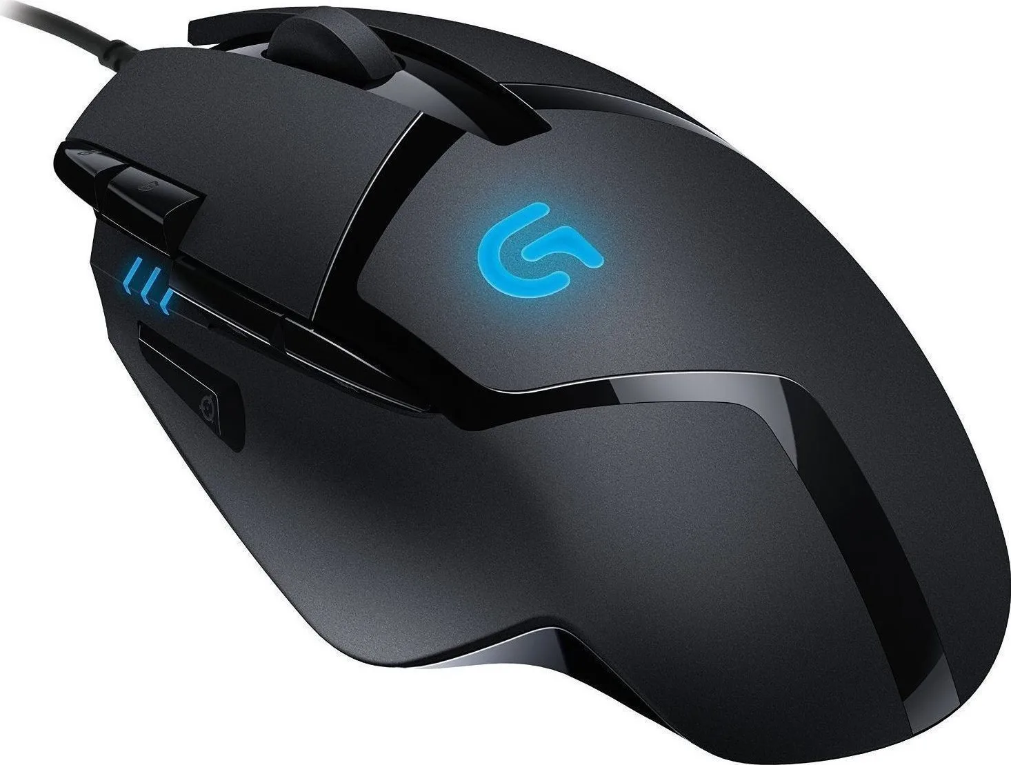 Logitech G402 Hyperion Fury Ultra-Fast FPS Gaming Ποντίκι 4000 DPI Μαύρο