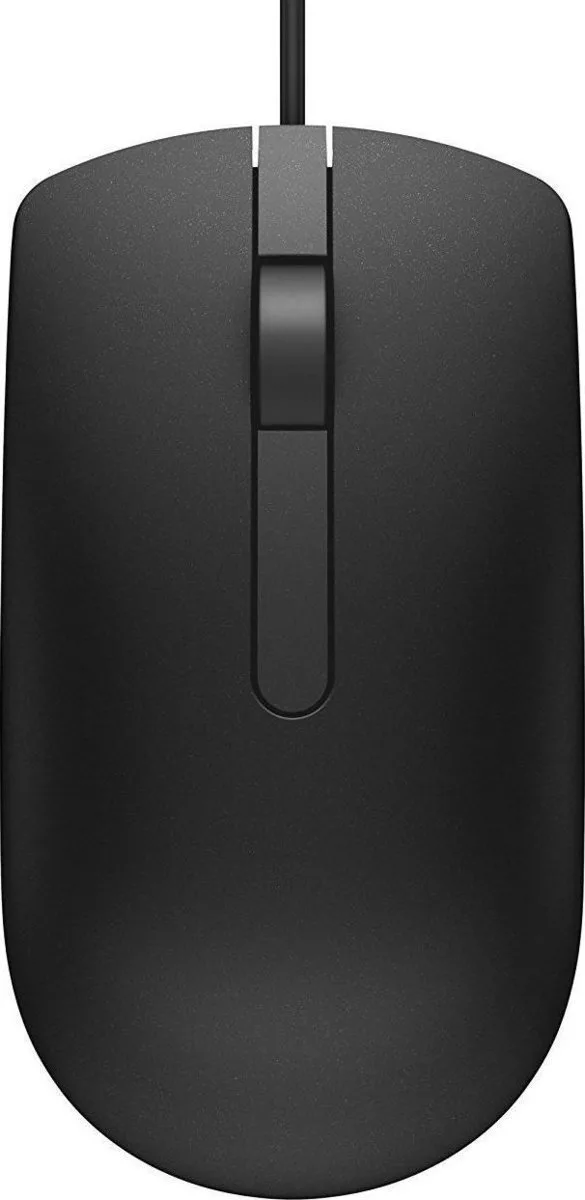 Dell MS116 Ενσύρματο Ποντίκι Μαύρο