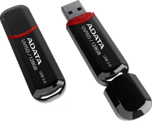 Adata DashDrive Value UV150 128GB USB 3.0 Stick Μαύρο