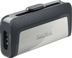 Sandisk Ultra Dual Drive 256GB USB 3.1 Stick με σύνδεση USB-A & USB-C Μαύρο