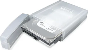 ICY BOX IB-AC602A Θήκη Προστασίας Σκληρού Δίσκου 3,5" Πλαστική Ημιδιαφανής