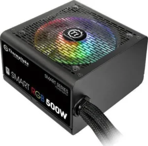 Τροφοδοτικό Υπολογιστή Thermaltake Smart RGB 500W 20+4 pin ATX Μαύρο