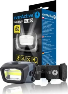 everActive Επαναφορτιζόμενος Φακός Κεφαλής LED IPX4 Μέγιστη Φωτεινότητα 150lm HL-150