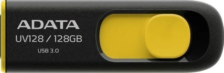 Adata DashDrive UV128 128GB USB 3.0 Stick Μαύρο