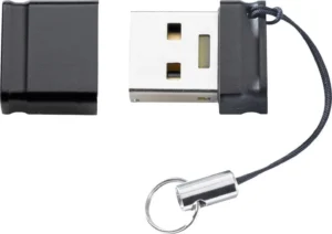Intenso Slim Line 64GB USB 3.0 Stick Μαύρο