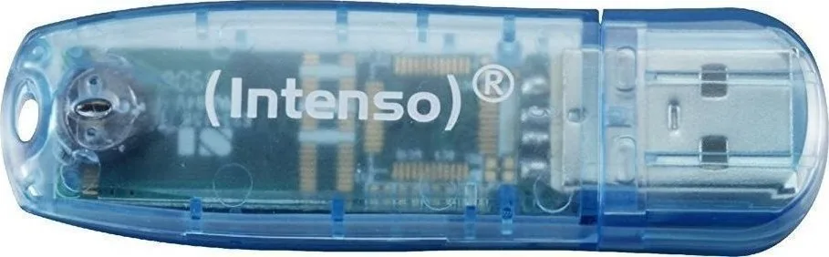 Intenso Rainbow Line 4GB USB 2.0 Stick Μπλε