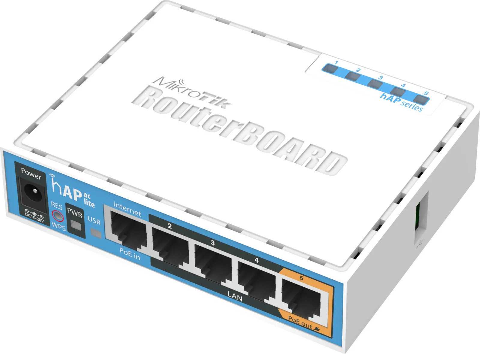 MikroTik hap ac Lite Access Point Wi-Fi 5 Dual Band (2.4 & 5GHz)