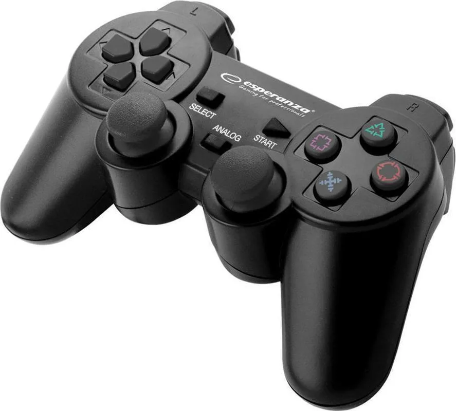 Esperanza Trooper Ενσύρματο Gamepad για PS3 / PC Black