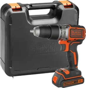 Black & Decker BL188K Κρουστικό Δραπανοκατσάβιδο Μπαταρίας Brushless 18V 1x1.5Ah BL188K