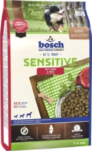 Bosch Petfood Concepts Sensitive 15kg Ξηρά Τροφή χωρίς Γλουτένη για Ενήλικους Σκύλους με Ρύζι και Αρνί