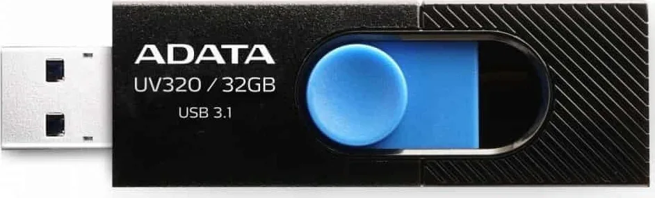 Adata DashDrive UV320 32GB USB 3.1 Stick Μαύρο