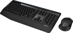 Σετ Πληκτρολόγιο Ποντίκι Logitech Wireless Combo MK345 USB US Black