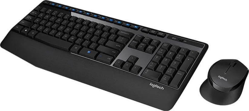 Σετ Πληκτρολόγιο Ποντίκι Logitech Wireless Combo MK345 USB US Black