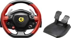 Thrustmaster Ferrari 458 Spider, Κόκκινο Τιμόνι + Πεντάλ Xbox One