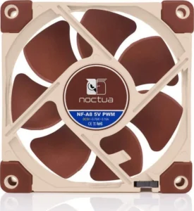 Noctua NF-A8 5V Case Fan 80mm με Σύνδεση 4-Pin PWM Καφέ