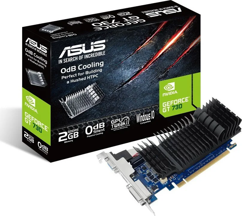 ASUS GT730-SL-2GD5-BRK NVIDIA GeForce GT 730 2 GB GDDR5