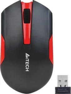 A4Tech G3-200N Ασύρματο Ποντίκι Κόκκινο