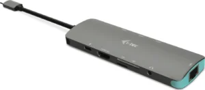 i-tec USB-C Docking Station με HDMI 4K PD Ethernet Γκρι (C31NANODOCKLANPD)