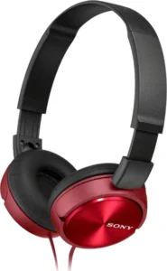 Sony MDR-ZX310 Ασύρματα / Ενσύρματα On Ear Ακουστικά Κόκκινα MDRZX310R.AE
