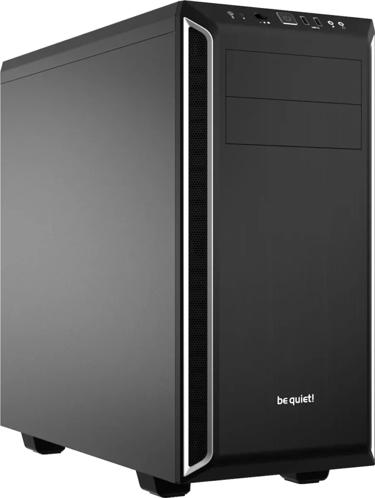 be quiet! Pure Base 600 Midi Tower Μαύρο,Ασημί BG022