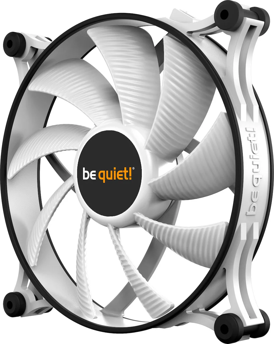 Be Quiet Shadow Wings 2 Case Fan 140mm με Σύνδεση 3-Pin Λευκό BL090