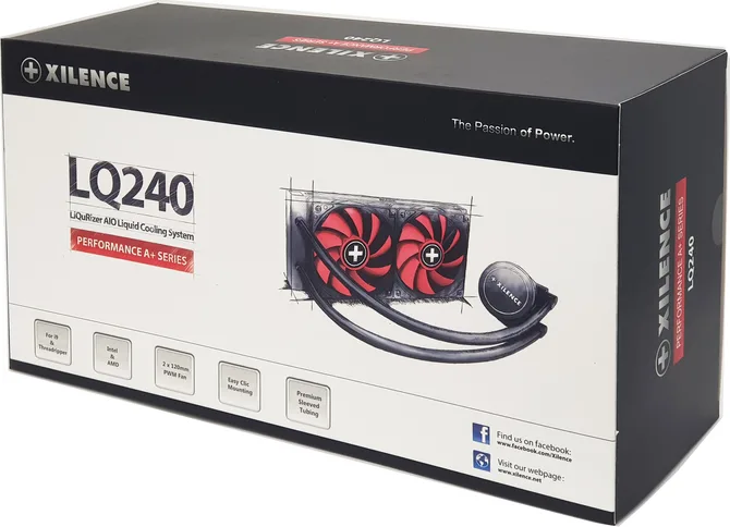 Xilence LiQuRizer LQ240 Υδρόψυξη Επεξεργαστή Διπλού Ανεμιστήρα 120mm για Socket AM4/1200/115x