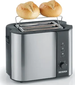 Severin AT 2589 Φρυγανιέρα 2 Θέσεων 800W Μαύρη