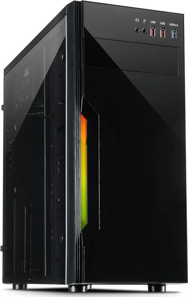 Κουτί Υπολογιστή Inter-Tech B-42 RGB Tower Μαύρο
