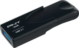 PNY Attache 4 16GB USB 3.1 Stick Μαύρο