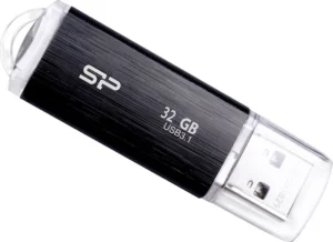 Silicon Power Blaze B02 32GB USB 3.1 Stick Μαύρο