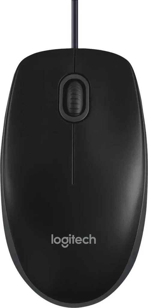 Logitech B100 ποντίκι Αμφιδέξιος USB Τύπου-A Οπτικός 800 DPI