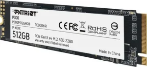 Patriot Memory P300P512GM28 M.2 512 GB PCI Express NVMe