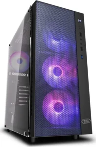 Κουτί Υπολογιστή DeepCool Matrexx 55 Mesh ADD-RGB 4F Midi Tower Μαύρο