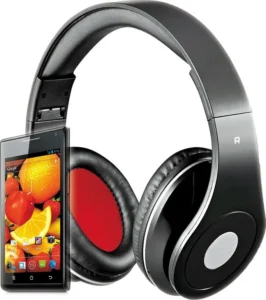 Rebeltec Audiofeel 2 Ασύρματα / Ενσύρματα Over Ear Ακουστικά Μαύρα