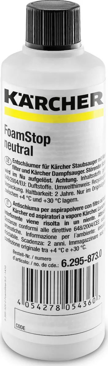 Karcher 6.295-873.0 Foamstop Ουδέτερο 125ml