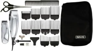 Wahl Professional Deluxe Home Pro Επαγγελματικό Σετ Κουρευτικής Μηχανής Ασημί 79305-1316