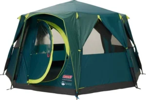 Coleman 2000035195 Octagon BlackOut Χειμερινό Αντίσκηνο Camping Χακί με Διπλό Πανί για 8 Άτομα 396x386x208εκ.