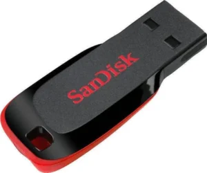 Sandisk Cruzer Blade 64GB USB 2.0 Stick Μαύρο