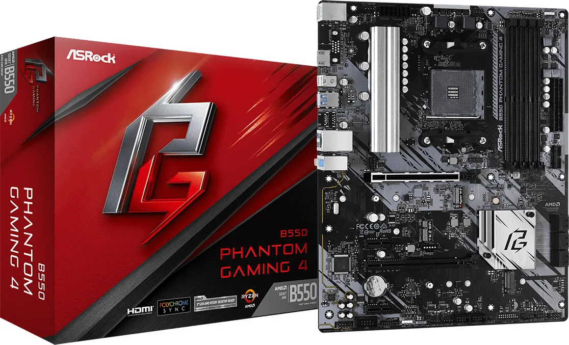 Asrock B550 Phantom Gaming 4