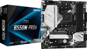 Asrock B550M Pro4 AMD B550 Υποδοχή AM4 micro ATX