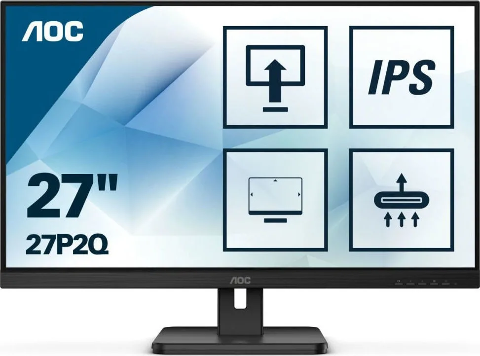 Οθόνη Υπολογιστή AOC P2 27P2Q LED display 68,6 cm (27") 1920 x 1080  Full HD Μαύρη