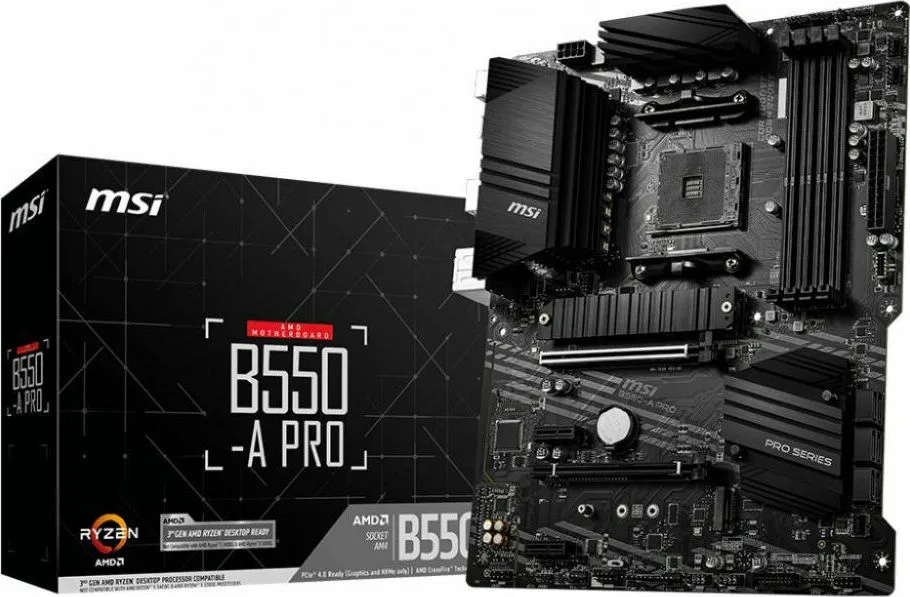 MSI B550-A PRO μητρική κάρτα AMD B550 Υποδοχή AM4 ATX