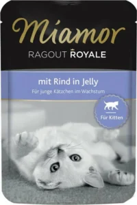 Miamor Ragout Royale KItten Υγρή Τροφή για Ανήλικες Γάτες σε Φακελάκι με Βοδινό 100gr 010835