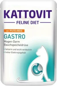 Kattovit Feline Diet Υγρή Τροφή για Ενήλικες Γάτες σε Φακελάκι με Γαλοπούλα χωρίς Γλουτένη 85gr