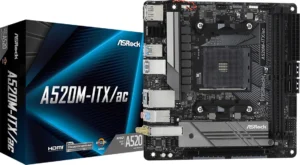Asrock A520M-ITX/ac Υποδοχή AM4 Mini ITX