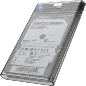 Unitek DiskGuard Limpid R Θήκη Σκληρού Δίσκου 2.5" SATA III, USB3.1 Διάφανο (S1103A)