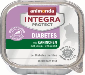 Animonda Integra Protect Diabetes Υγρή Τροφή για Ενήλικες Γάτες σε Ταψάκι με Κουνέλι Διαίτης 100gr